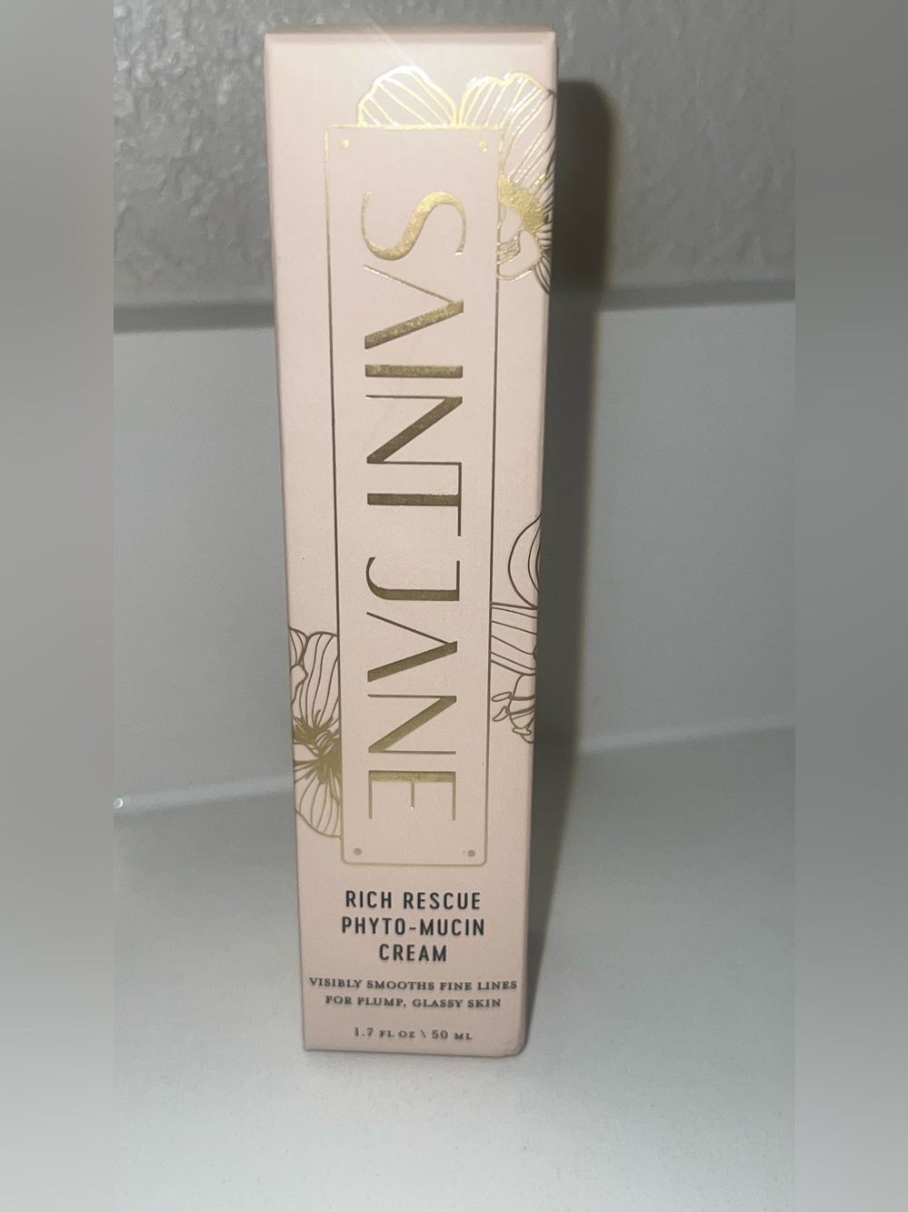 Saint Jane Rich Rescue Phyto-Mucin Cream 50ml Hydrating Moisturizer NEW - Picture 10 of 13